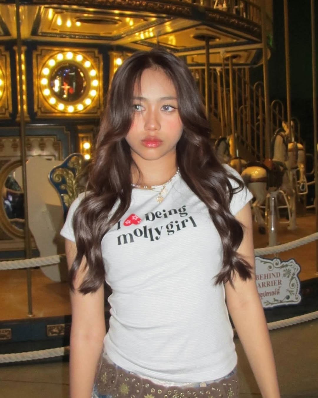 I ♥️ being molly girl tee