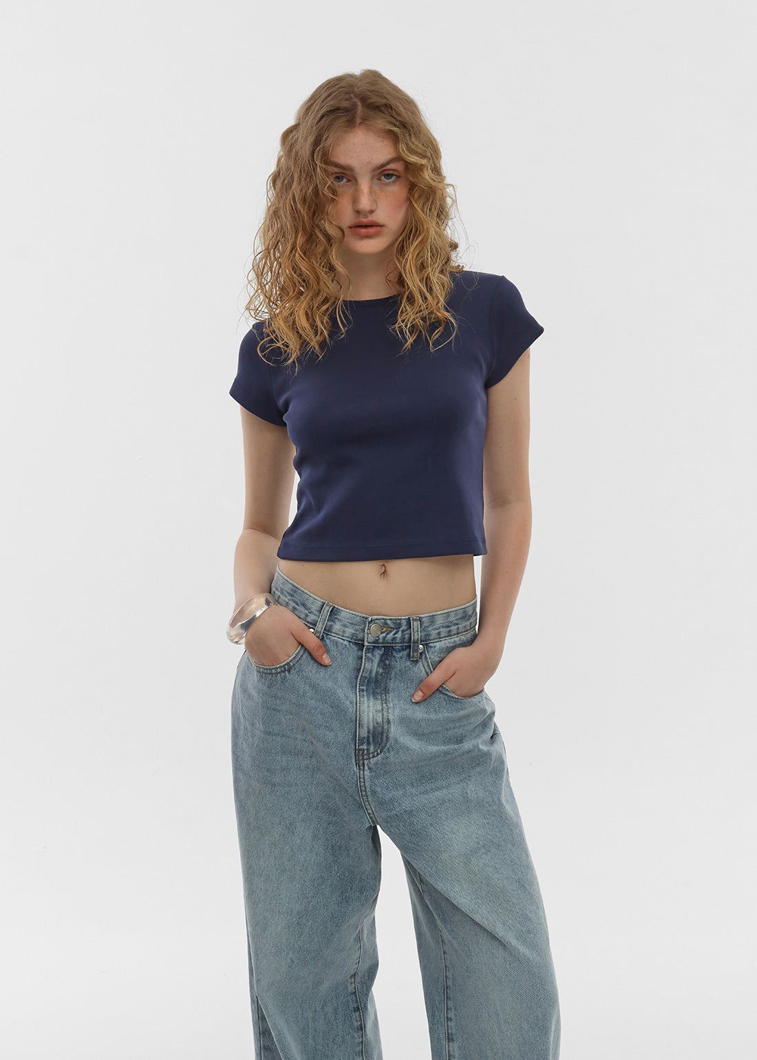 [韓國銷量破千][B-BASIC] Cool Standard Round Neck Tee / 5colors