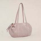 Heeari Aurora Shirring Duffel Bag - Glossy Pink