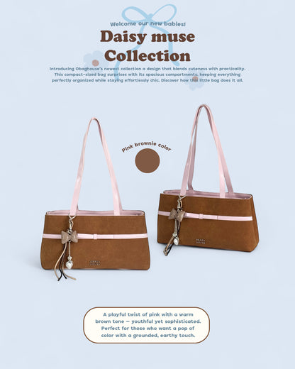 𝑯𝒐𝒍𝒊𝒅𝒂𝒚 𝑺𝑨𝑳𝑬 [香港現貨✨] [獨家代理🎀] Daisy Muse Ballerina Shoulder Bag - 6colors