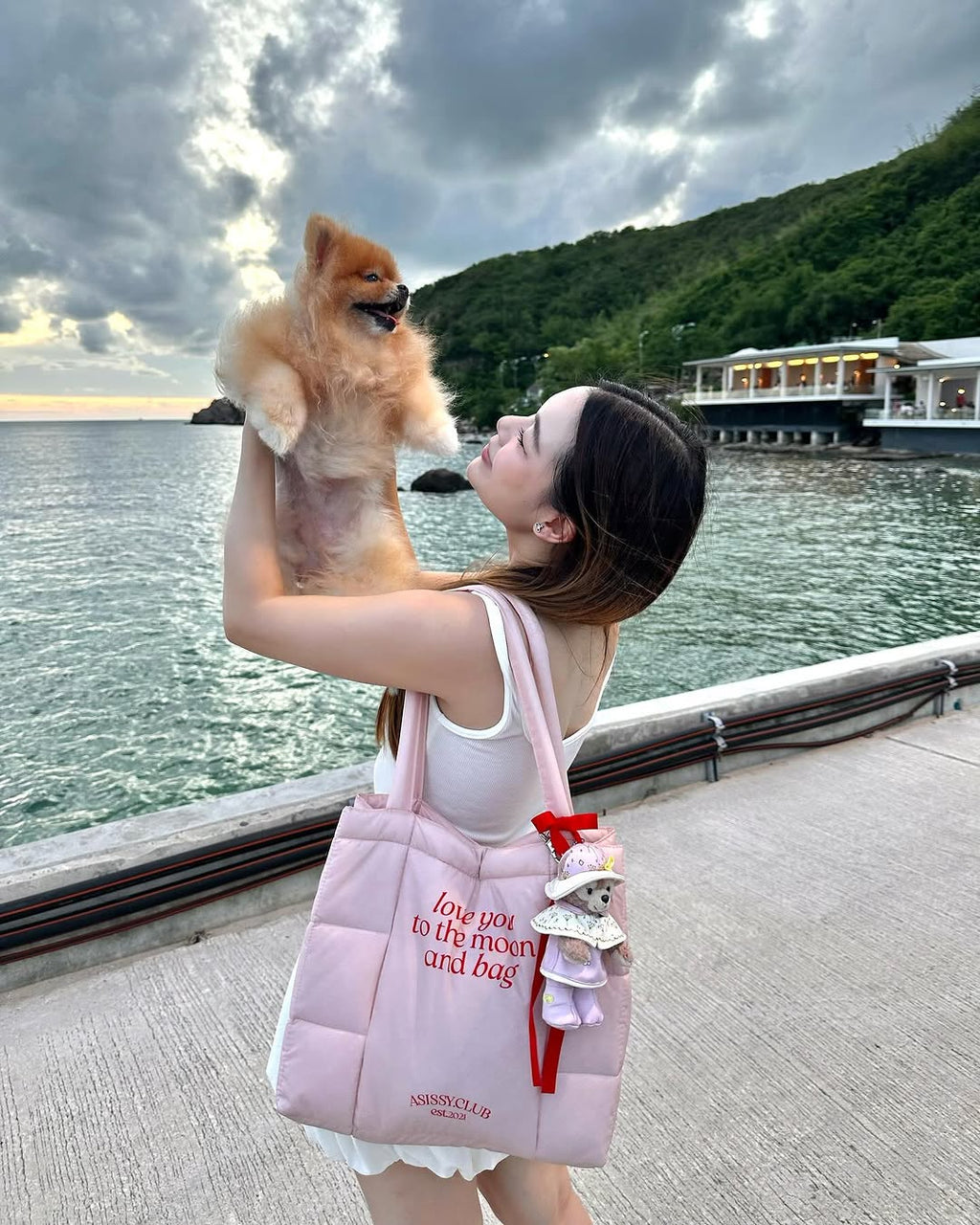 Chubby Shoulder Totebag / 5colors