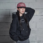 LSC Logo Check Appliqué Hoodie Black
