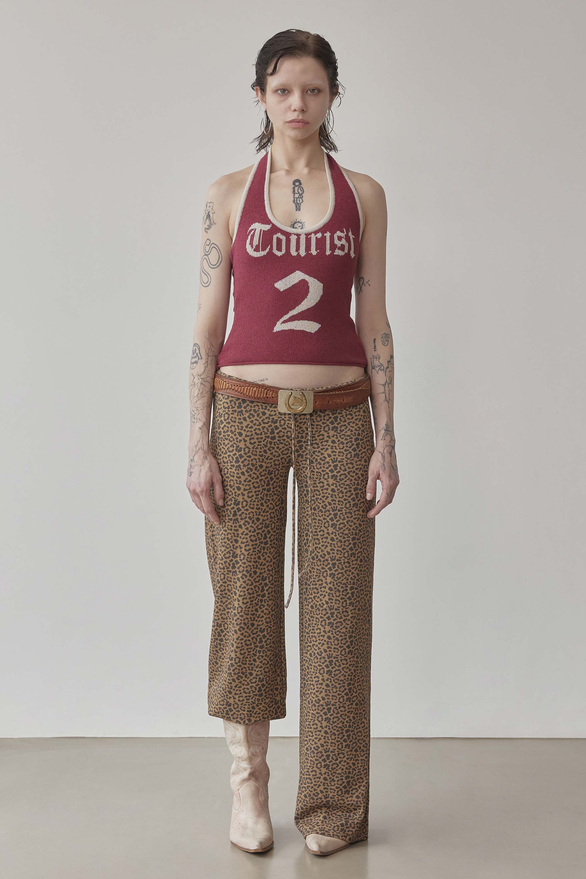 Tourist Boucle Halter Red