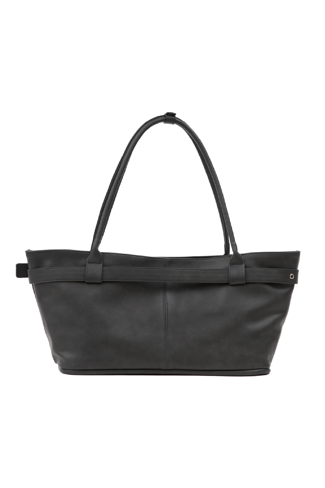 YEOMIM belted boat bag (charcoal)