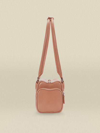 DIERNEAS Pinné Shoulder Bag / peach