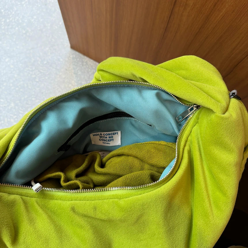 [官方代理💣] KENTNEEY 3-WAY SWEATER DAILY WINDY BAG - Lime Guppie