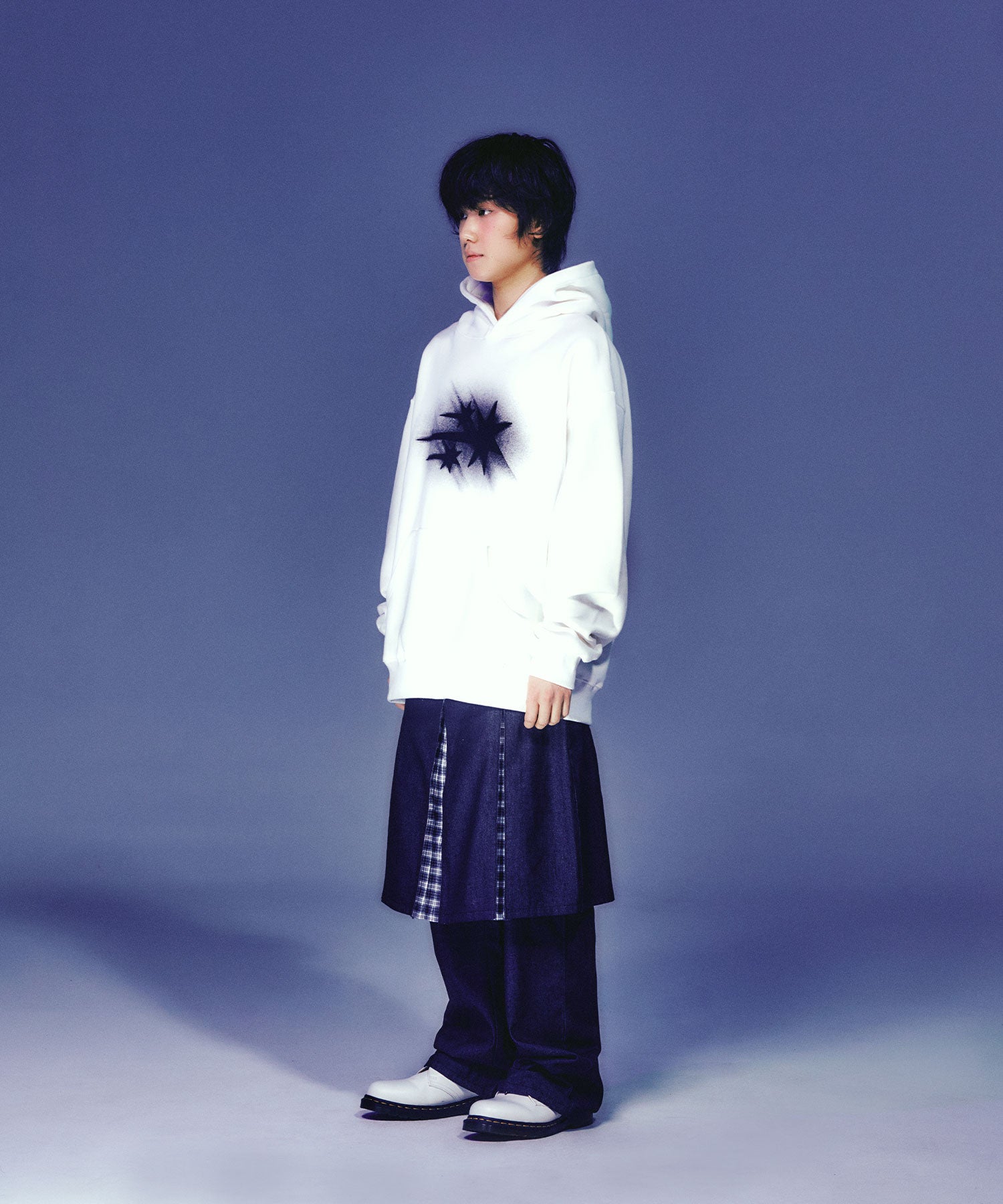 niceghostclub MOVING SYMBOL HOODIE
[WHITE]