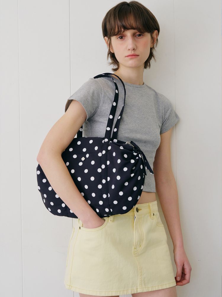 Heeari Aurora Shirring Duffel Bag - Dot