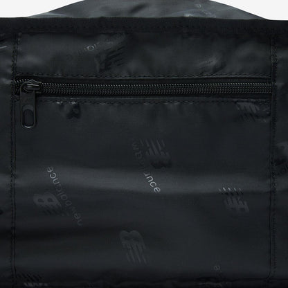 NB New Balance Glossy Ribbon Duffle Bag / Black