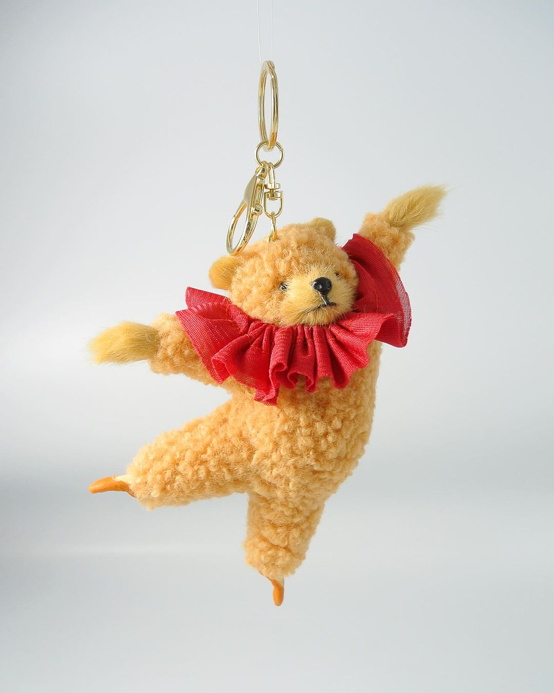 Brown Bear Keyring