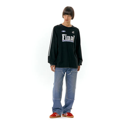 Ames-Worldwide FINAL MATCH LS TEE BLACK