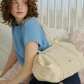 Heeari Aurora Shirring Duffel Bag - Ivory