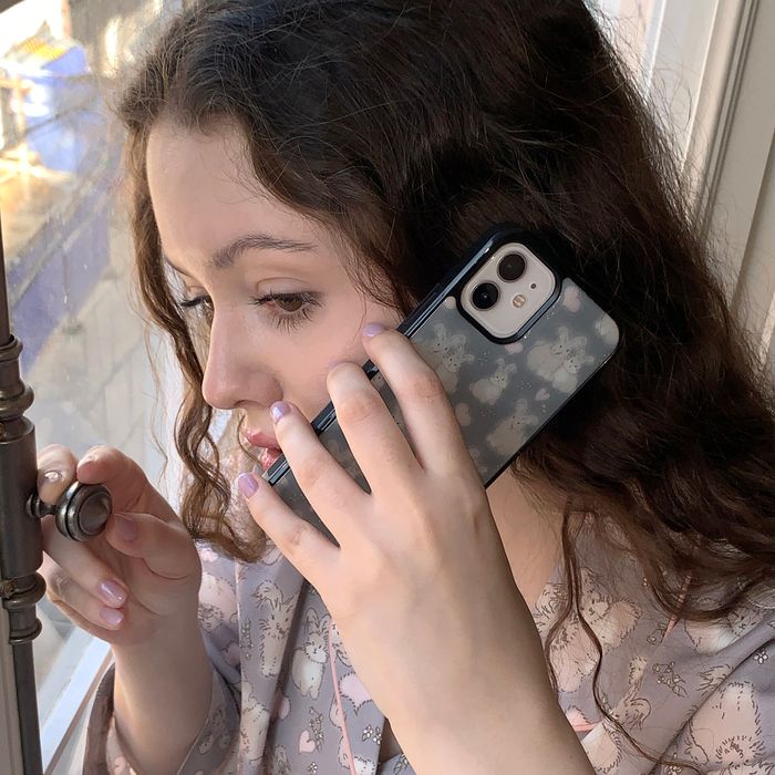 Soft Love Bunny Phone Case - epoxy/glossy