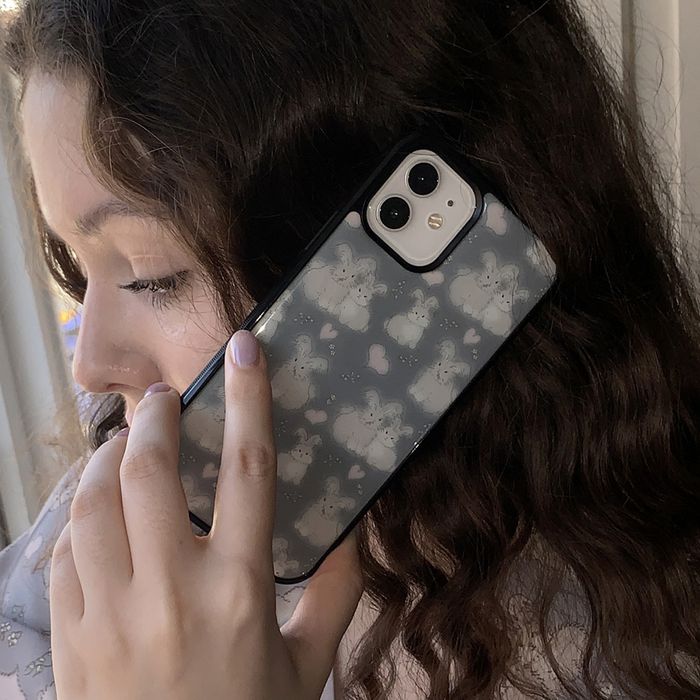 Soft Love Bunny Phone Case - epoxy/glossy