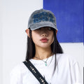 WASHED PATCH BALL CAP / GREY