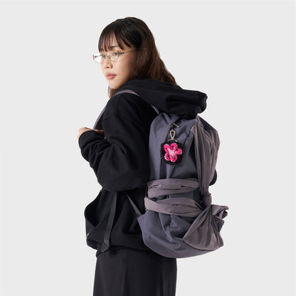 IUGA KNOTTED BACKPACK / ASH PURPLE