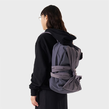 IUGA KNOTTED BACKPACK / ASH PURPLE