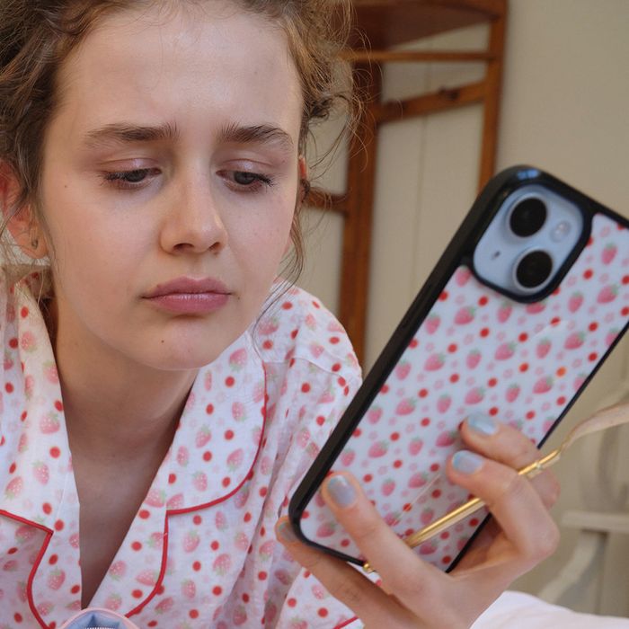 Berry Dot Bumper Phone Case - epoxy/glossy