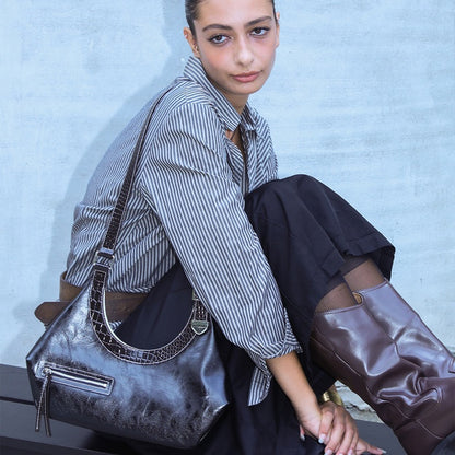 HIETA MAYA SHOULDER BAG / ESPRESSO