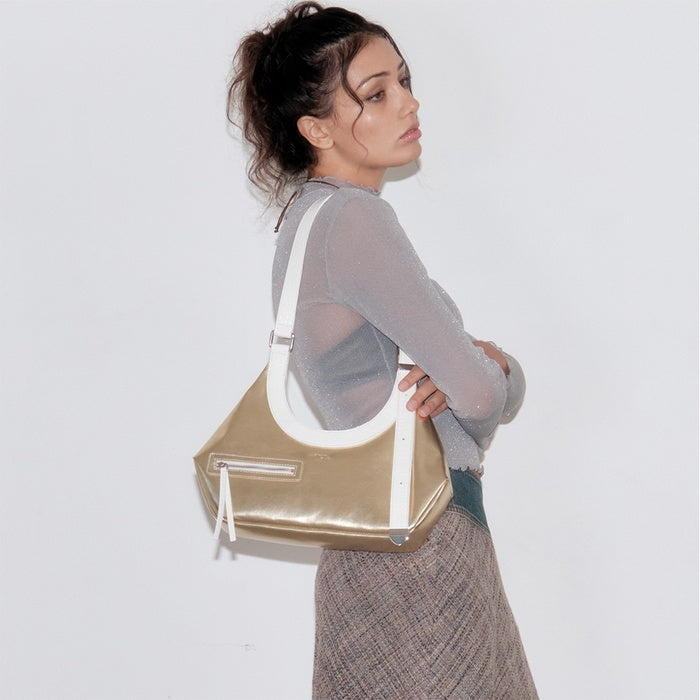 HIETA MAYA SHOULDER BAG / CHAMPAGNE GOLD