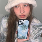 Snow Rabbit Bumper Phone Case - epoxy/glossy