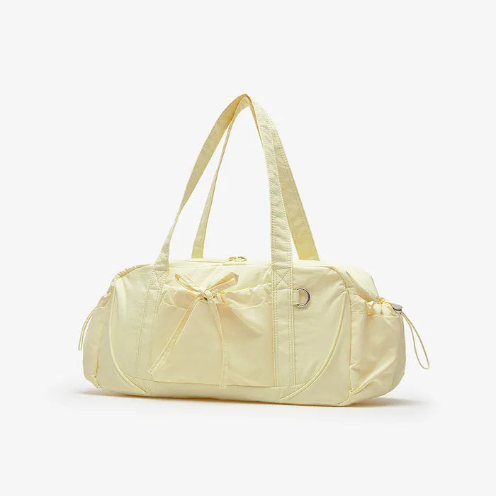 NB New Balance Glossy Ribbon Duffle Bag / Yellow
