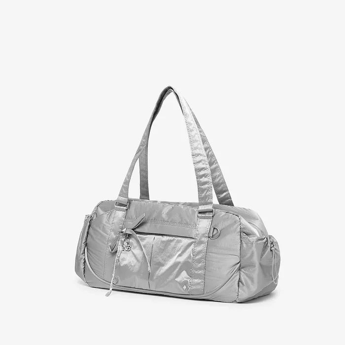 NB New Balance Glossy Ribbon Duffle Bag - V2 Silver
