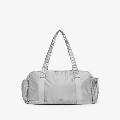 NB New Balance Glossy Ribbon Duffle Bag - V2 Silver