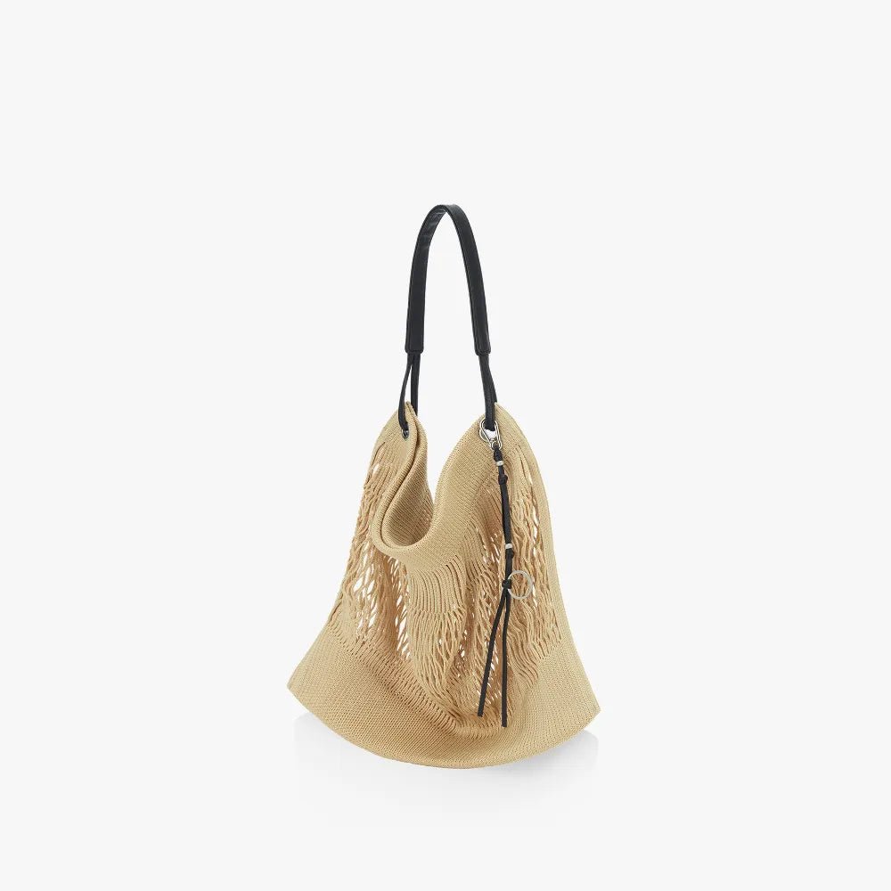 [findkapoor] Lenta Bag 35 Net - Beige