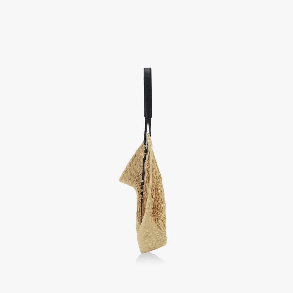 [findkapoor] Lenta Bag 35 Net - Beige