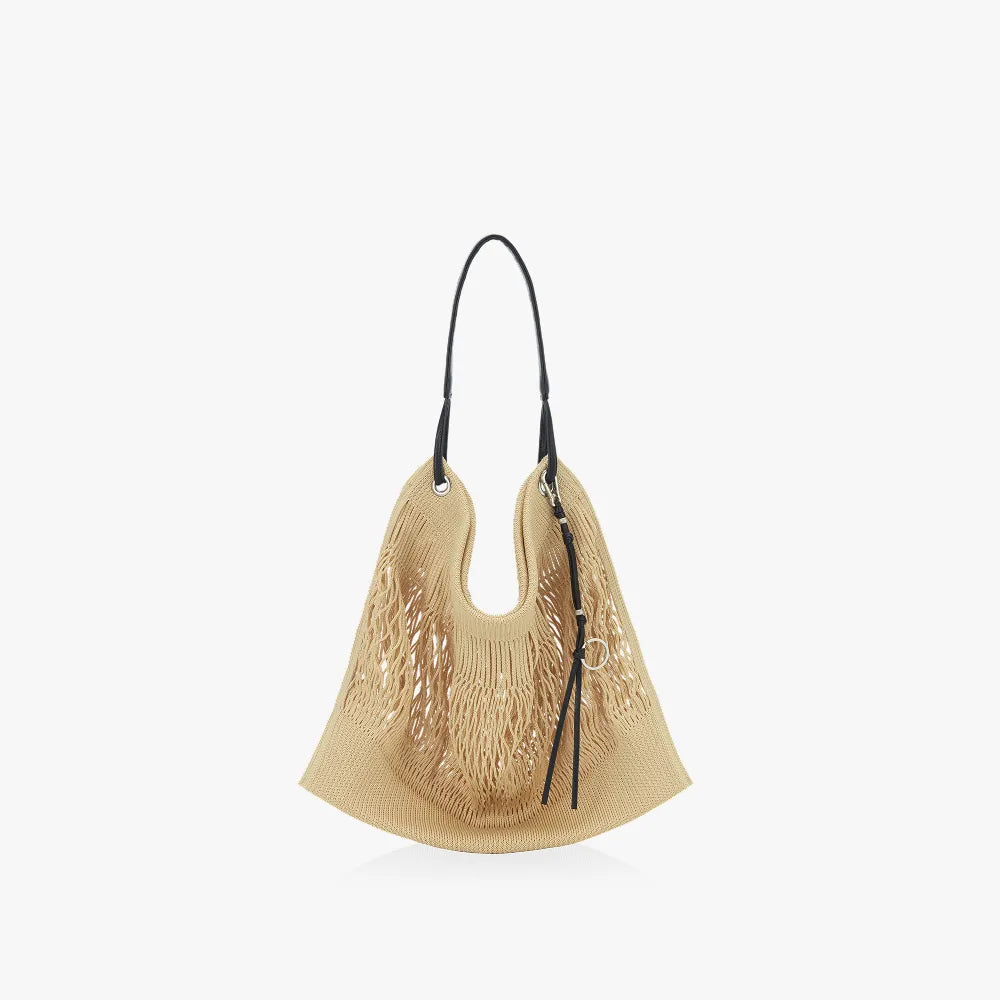 [findkapoor] Lenta Bag 35 Net - Beige