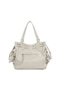 DEINET NEW STUD STRING BIG BAG IN ASH BEIGE