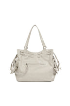 DEINET NEW STUD STRING BIG BAG IN ASH BEIGE