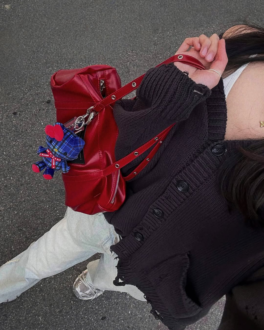 BLACKPURPLE Baby Roco Bag / Red