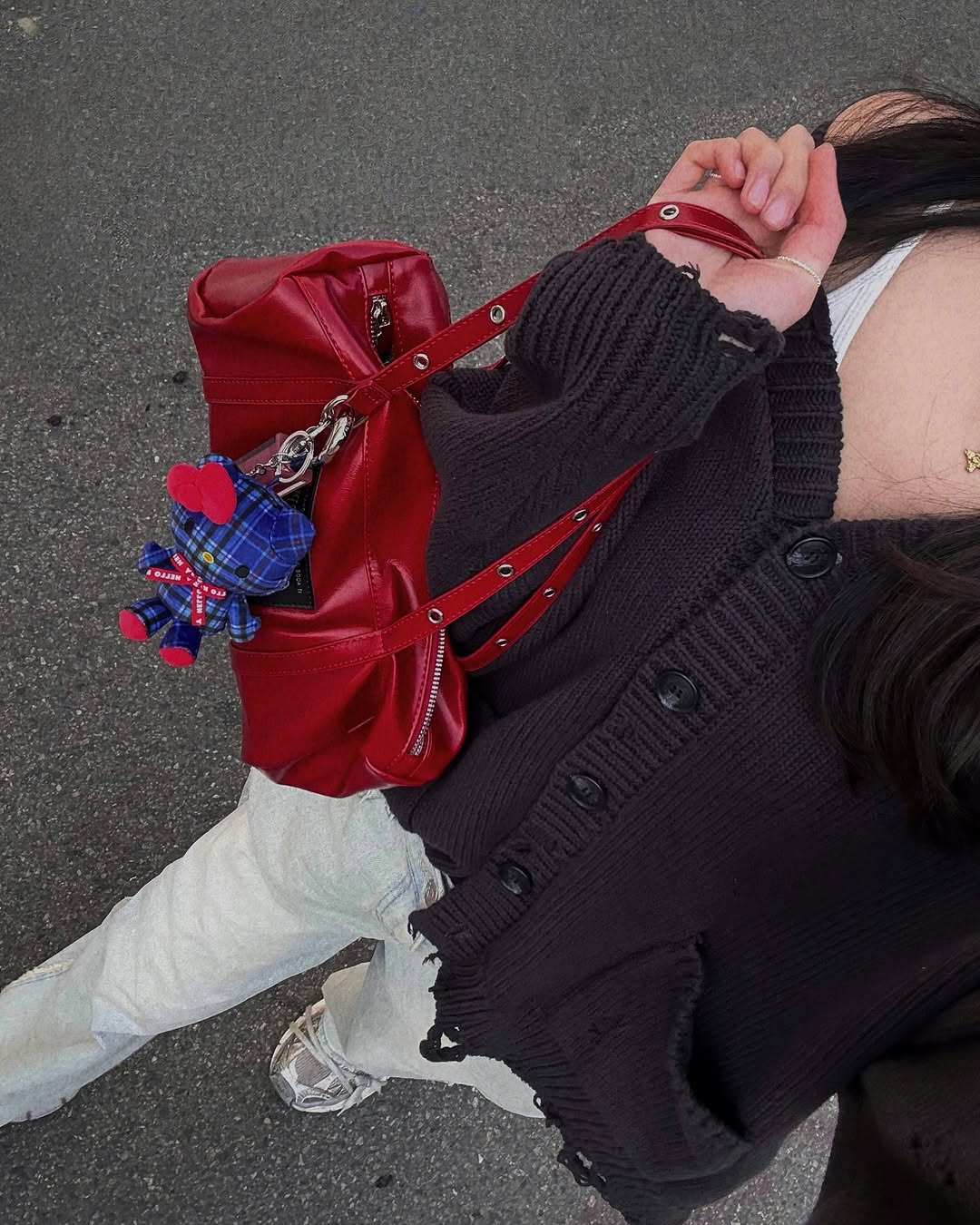 BLACKPURPLE Baby Roco Bag / Red