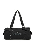 DEINET LOGO DUFFLE MINI BAG IN  BLACK