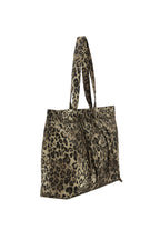 DEINET D STITCH PADDING BAG IN LEOPARD