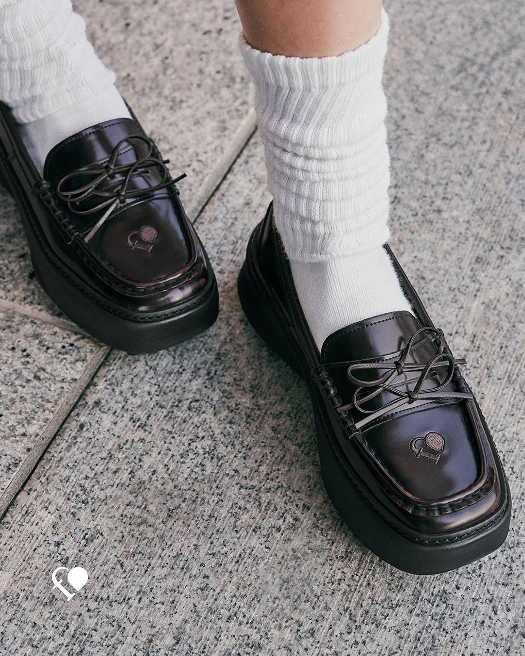 flct Glow Platform Loafer / 2colors