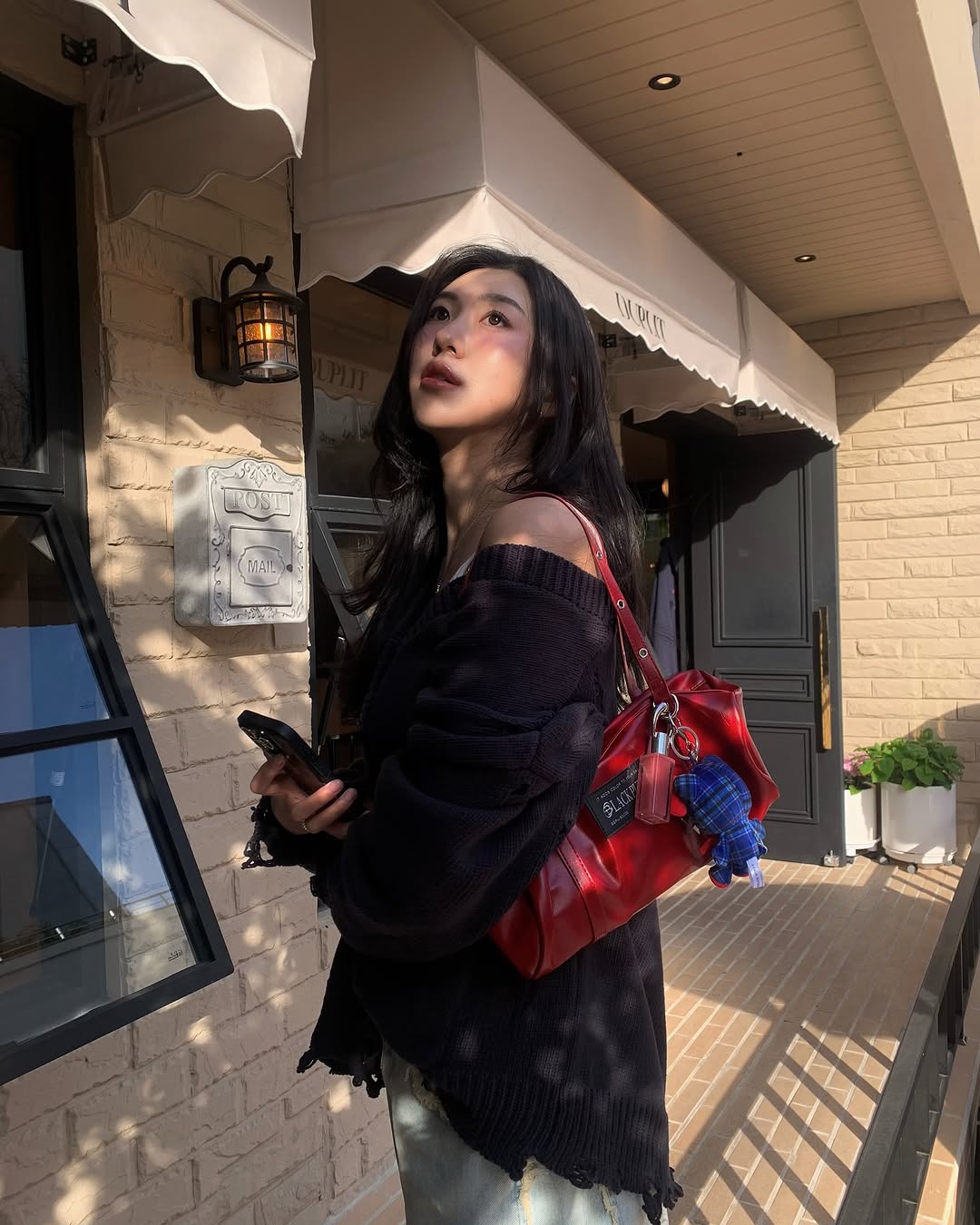 BLACKPURPLE Baby Roco Bag / Red