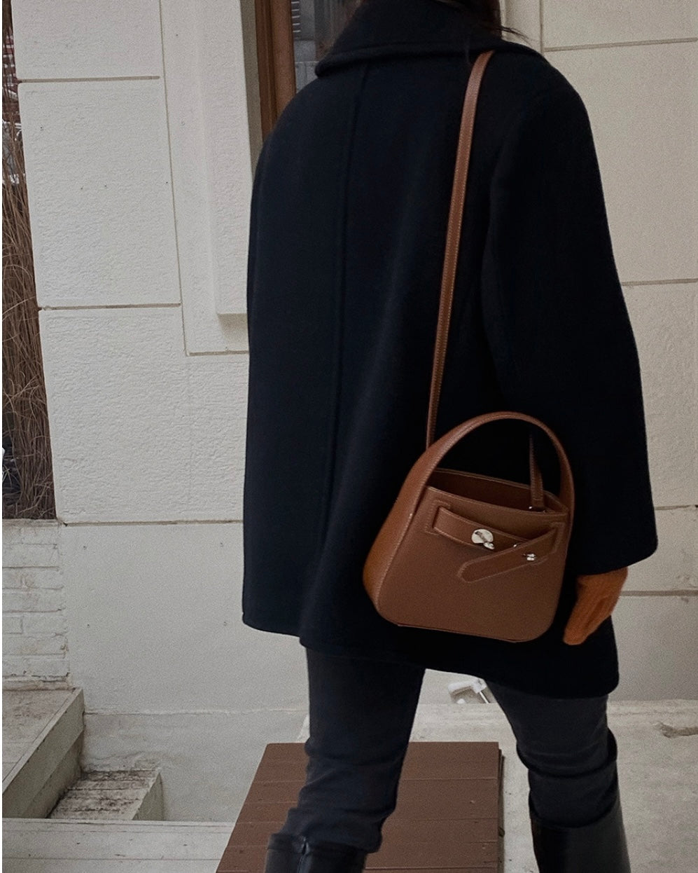 [100%牛皮] THE OFTN TILT / TEDDY BROWN S