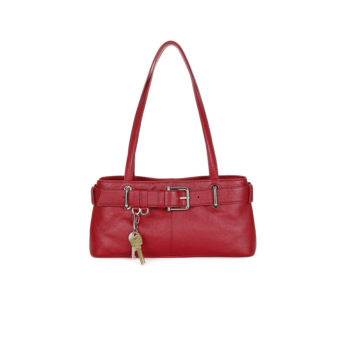 OSOI SHOULDER BROCLE MINI / PLUM RED