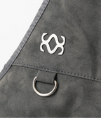 siweol Bow Shoulder Bag / Nubuck Grey