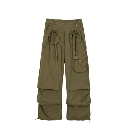 ILLIGO Two-Tuck Pocket Cargo Pants / khaki