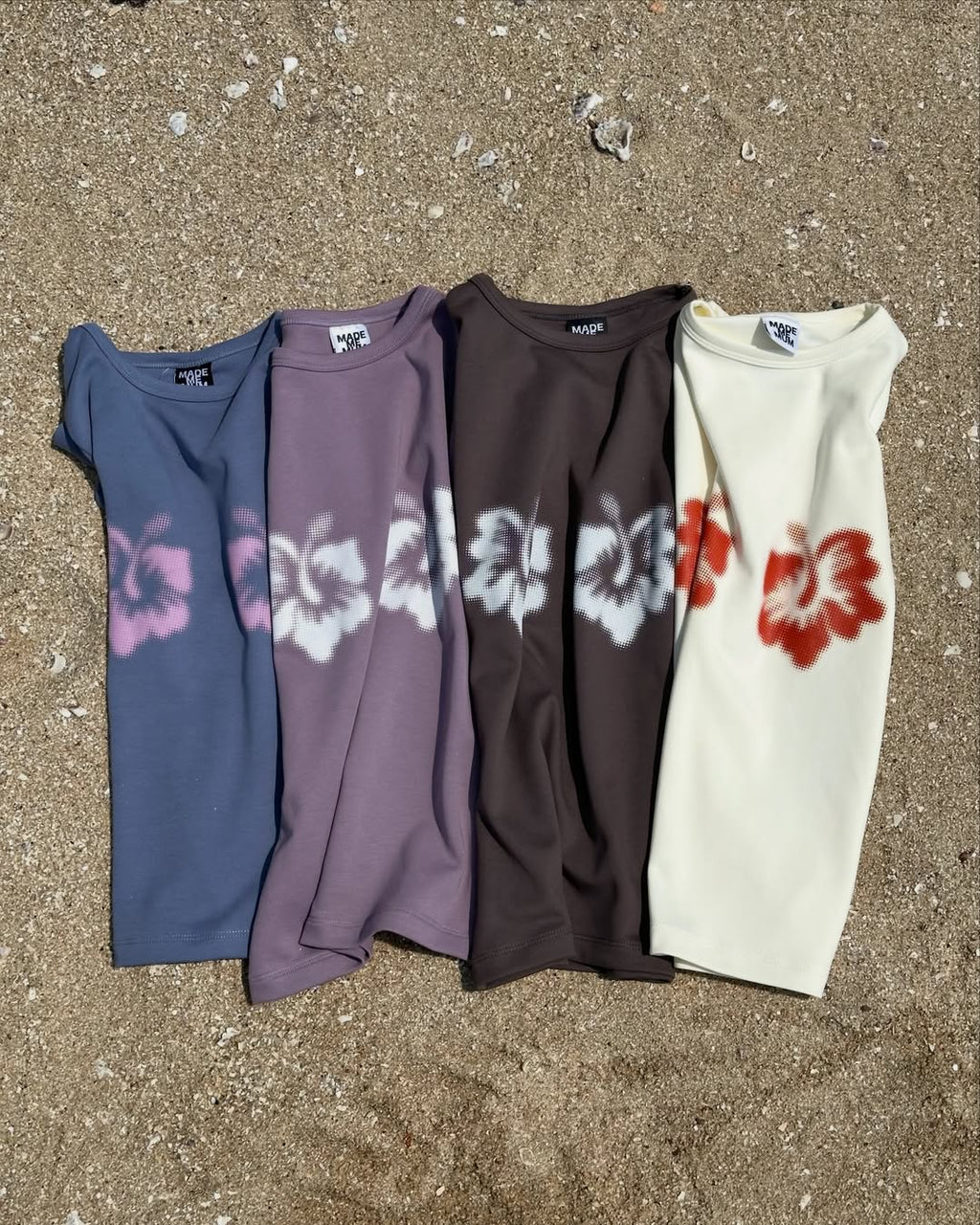 SINSET MISCHIEF CROP TEE - 4COLORS