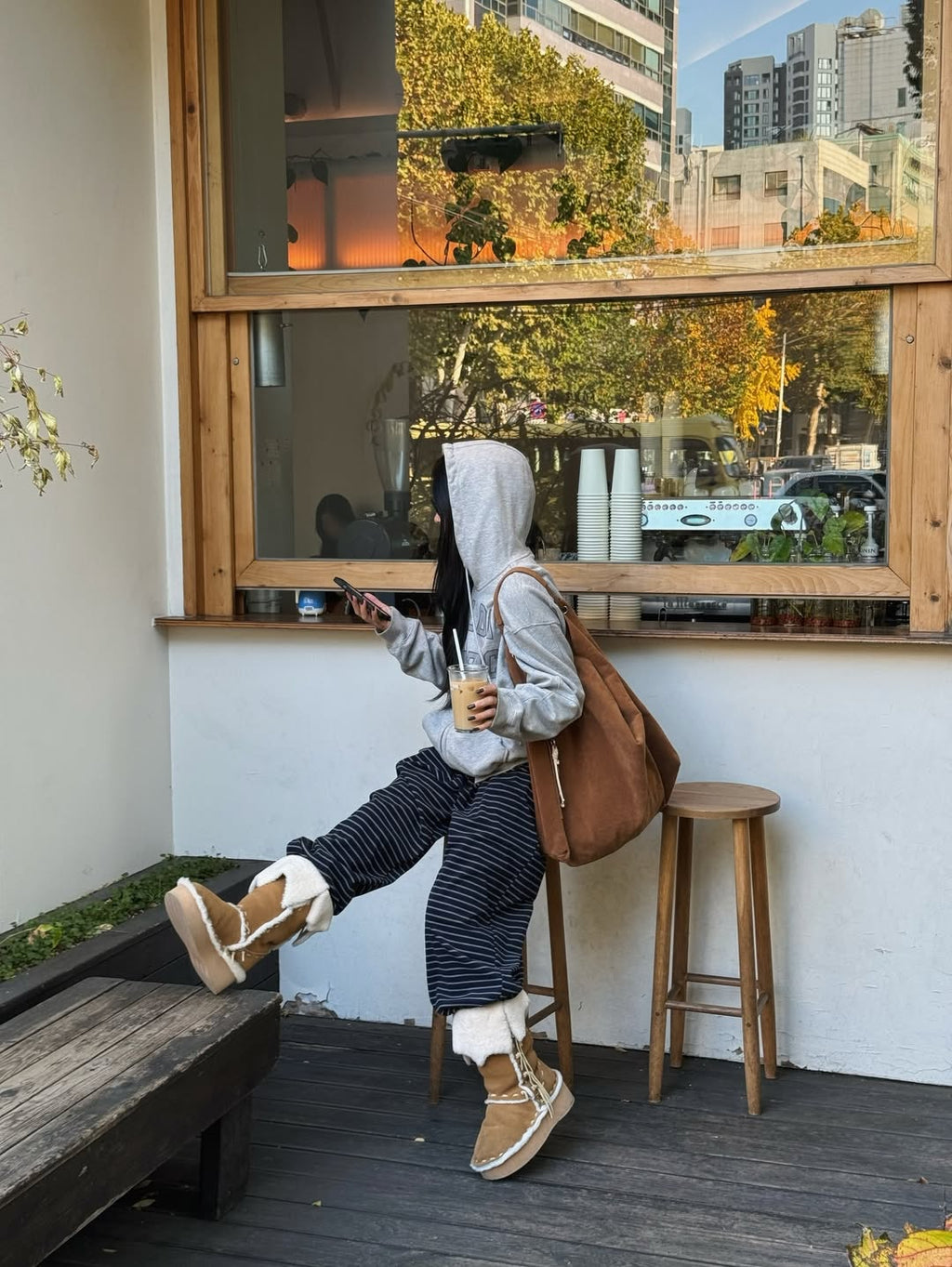 FINDKAPOOR RENTA BAG 45 - SUEDE CAMEL