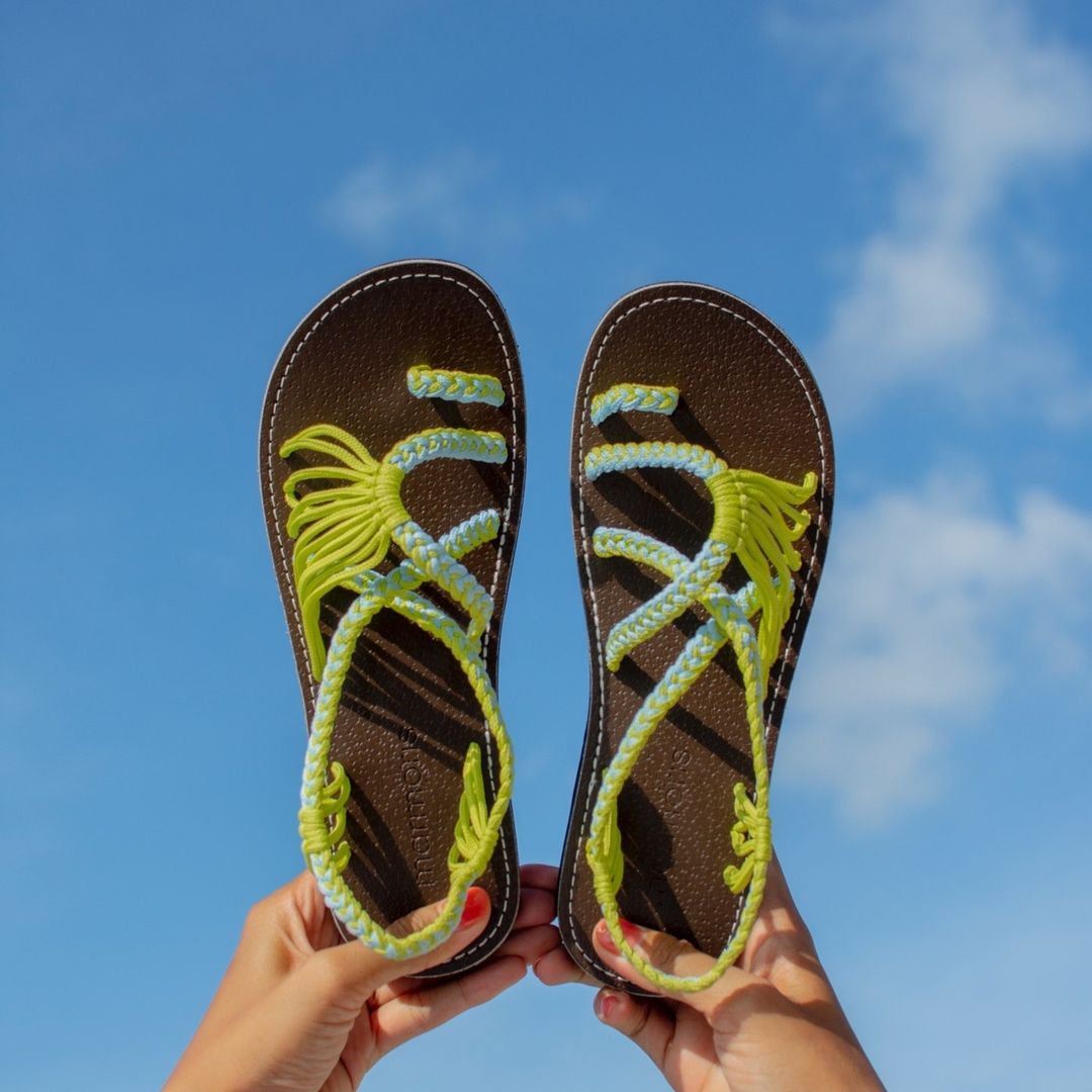 [handmade] "EXPLORE" SANDALS 編織涼鞋 - 8colors (pattern)