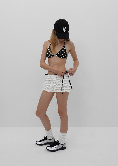 [韓國製造🇰🇷] Printy Tiered Banding Shorts / 3colors