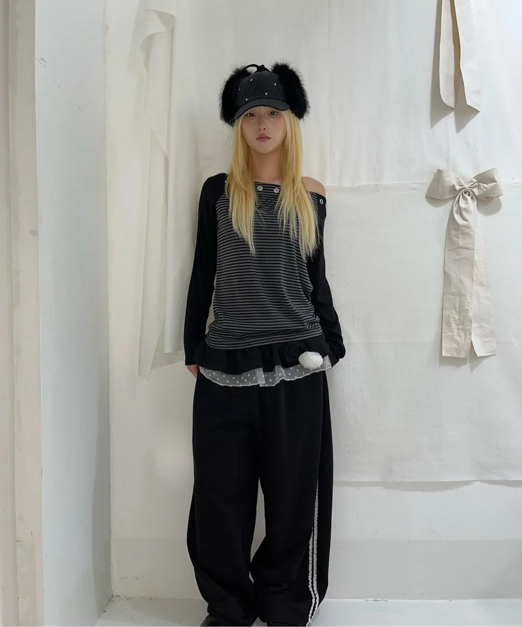 ILLIGO FLURRY EAR FALP CAP - BLACK