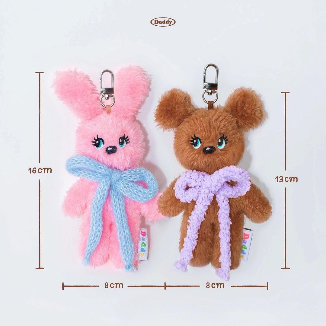 Ronnie & Lux BFF Keychain