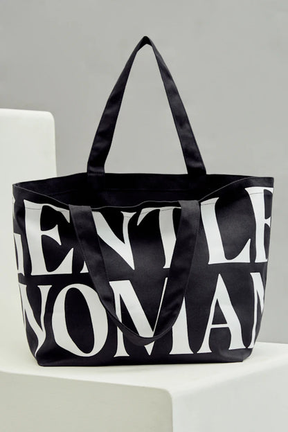 GENTTLEWOMAN Canvas Tote Bag / Black